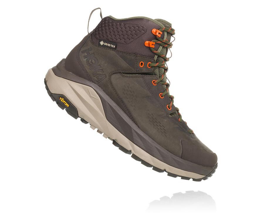 Hoka One One Hiking Boots Mens Brown - Kaha GORE-TEX - 82035QXVL